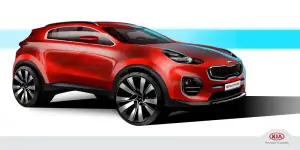 Kia Sportage MY 2016 - Sketch design - 1