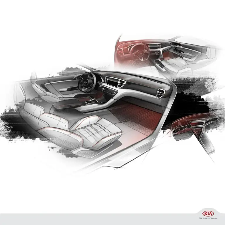 Kia Sportage MY 2016 - Sketch design - 2