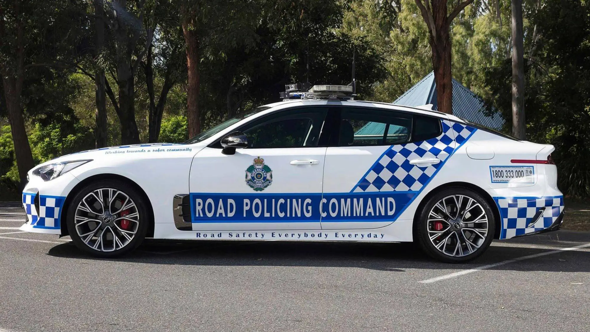 Kia Stinger - Polizia australiana - 2