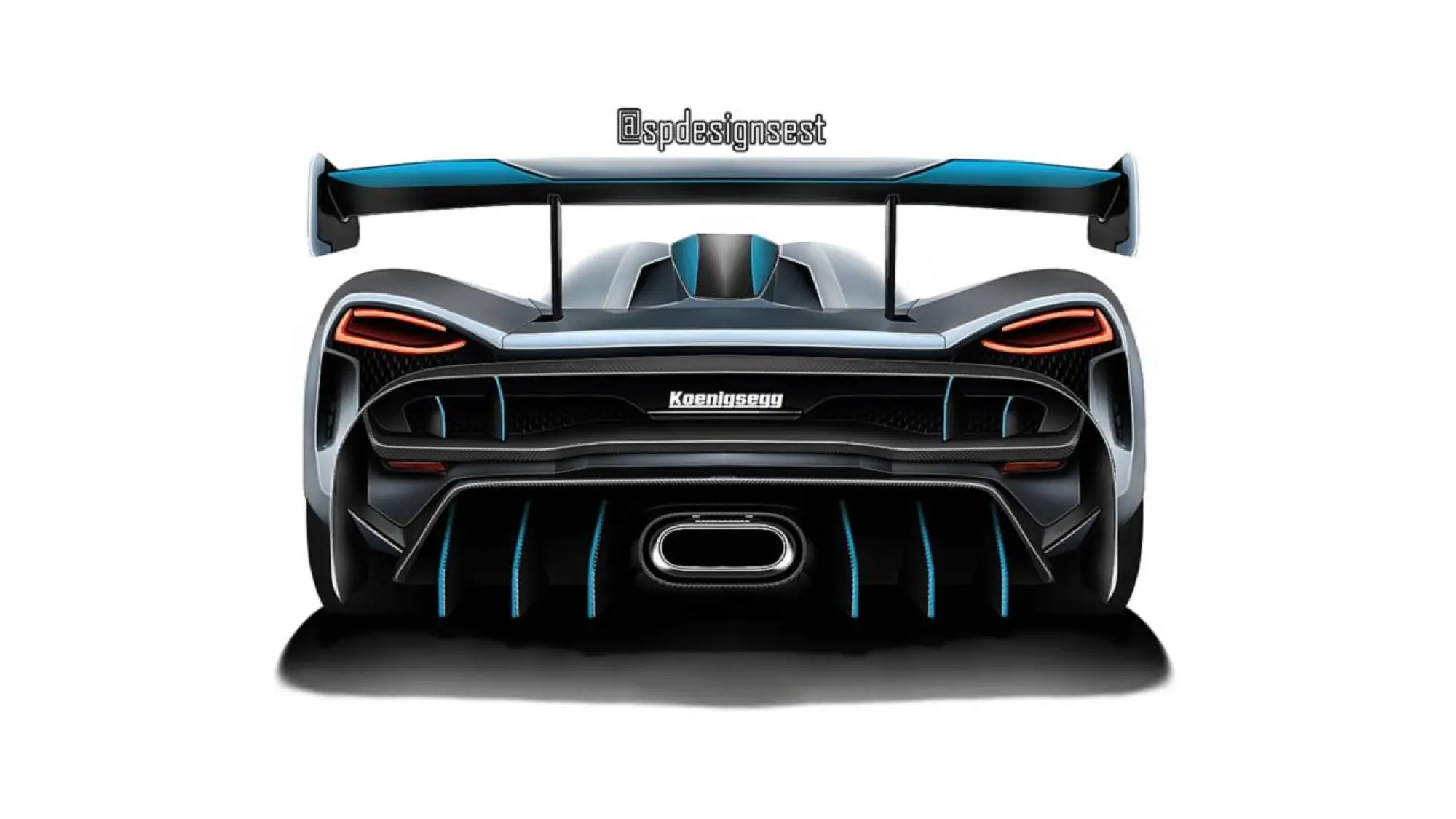 Koenigsegg hypercar 2019 - Rendering - 1