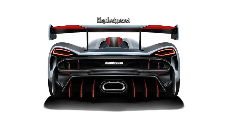 Koenigsegg hypercar 2019 - Rendering - 2