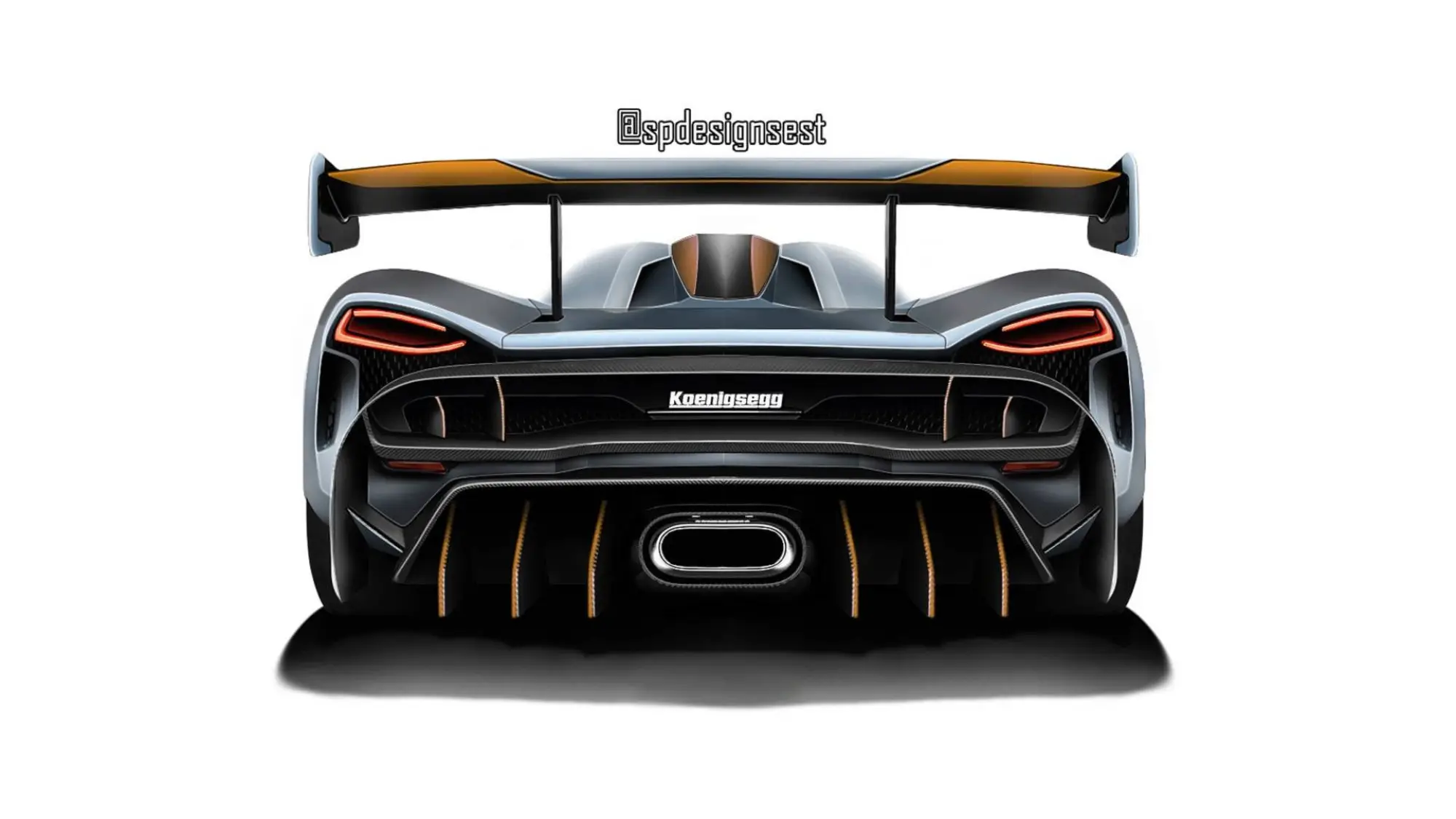 Koenigsegg hypercar 2019 - Rendering - 3
