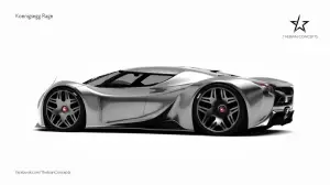 Koenigsegg Rage - Rendering