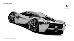 Koenigsegg Rage - Rendering