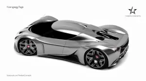 Koenigsegg Rage - Rendering