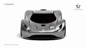 Koenigsegg Rage - Rendering