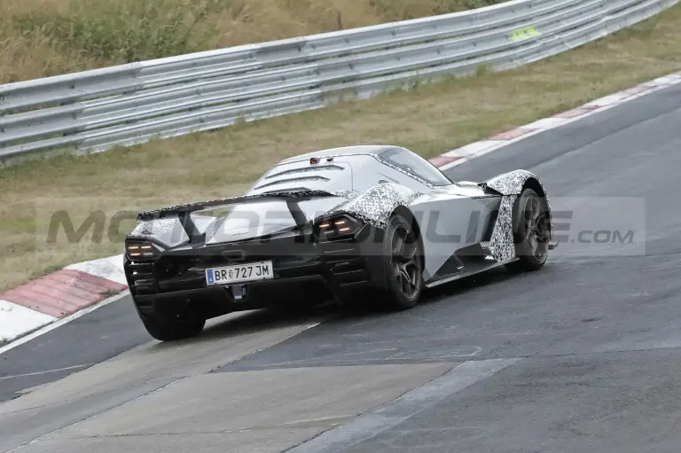 KTM X-Bow GTX Road Version - Foto Spia 18-08-2022 - 13