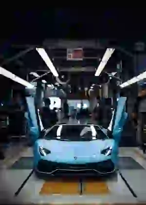 Lamborghini Aventador - Fine produzione