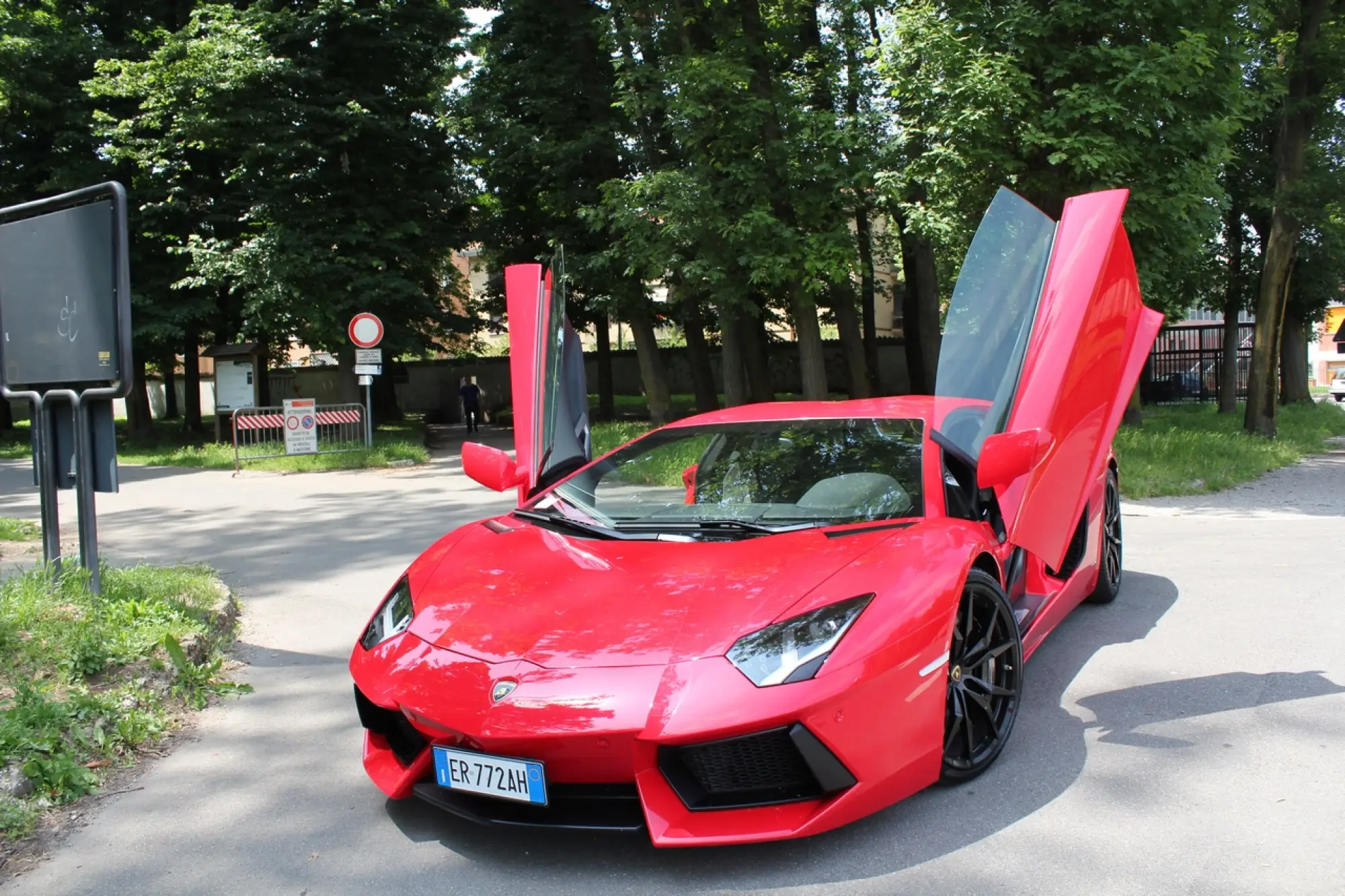 Lamborghini Aventador - Prova su strada 2013 - 195