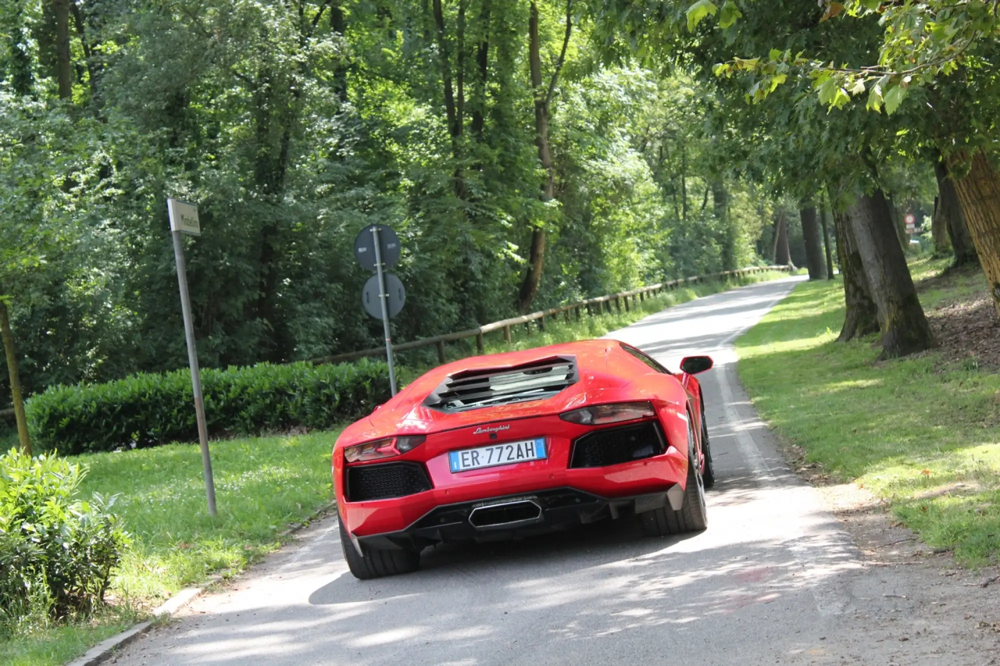 Lamborghini Aventador - Prova su strada 2013 - 214
