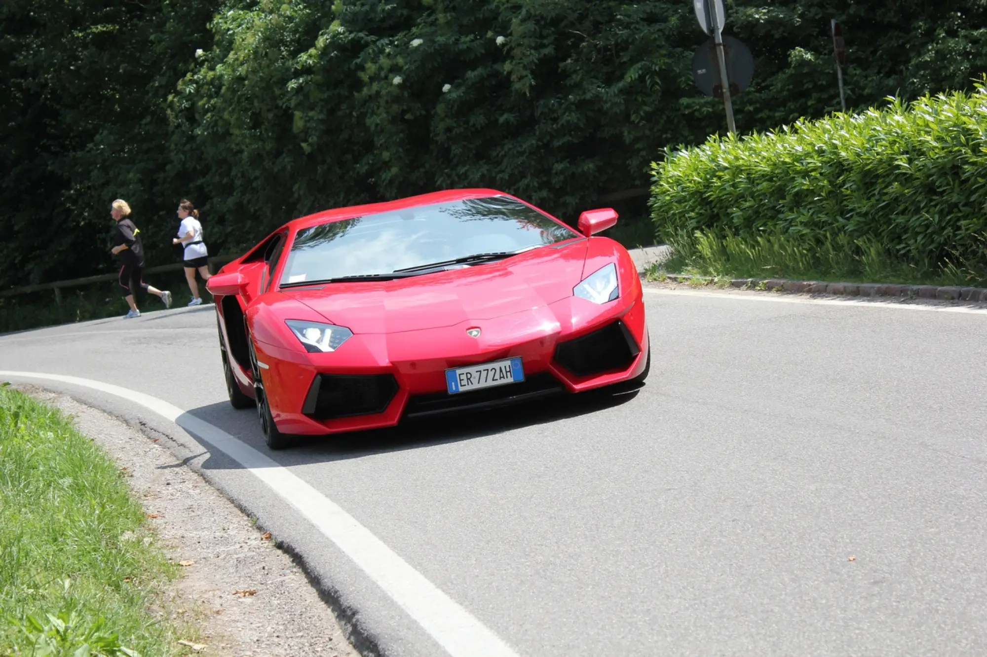 Lamborghini Aventador - Prova su strada 2013 - 215