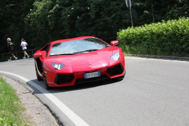 Lamborghini Aventador - Prova su strada 2013 - 216