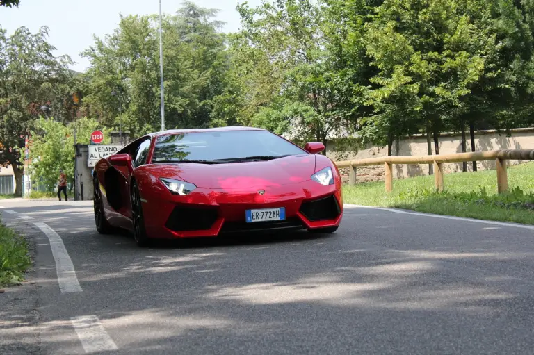 Lamborghini Aventador - Prova su strada 2013 - 235