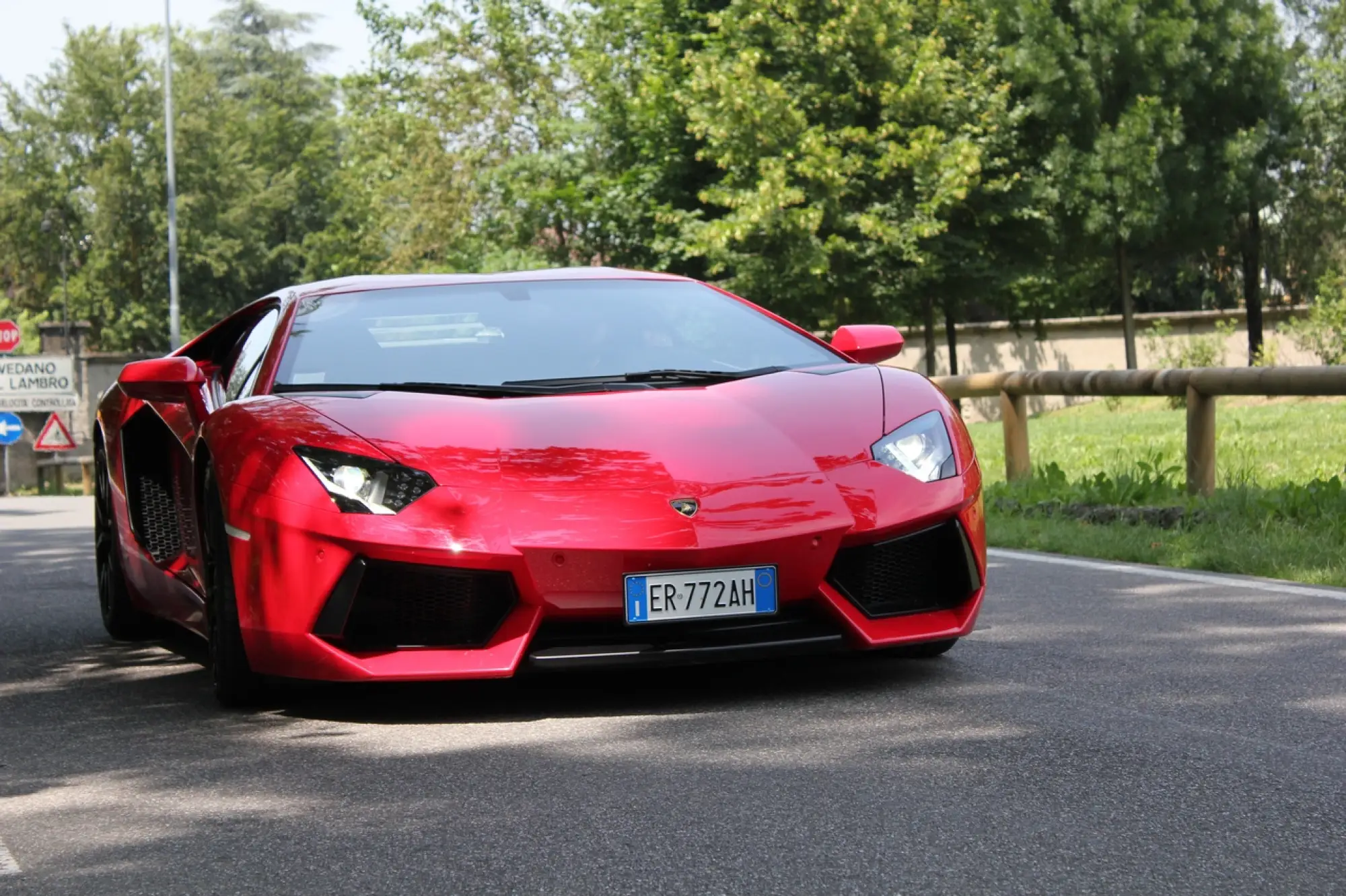 Lamborghini Aventador - Prova su strada 2013 - 236