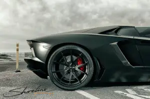 Lamborghini Aventador Roadster Matte Black by Shoreline Motoring