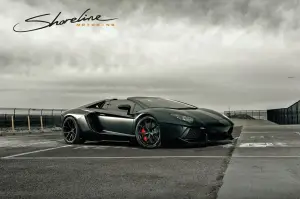 Lamborghini Aventador Roadster Matte Black by Shoreline Motoring