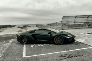 Lamborghini Aventador Roadster Matte Black by Shoreline Motoring