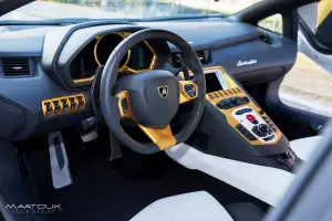 Lamborghini Aventador Roadster National Day Golden Limited Edition by Maatouk Design London - 9