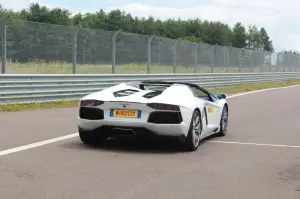 Lamborghini Aventador Roadster - Prova su strada e in pista 2014 - 134