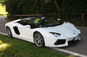 Lamborghini Aventador Roadster - Prova su strada e in pista 2014