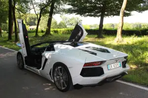 Lamborghini Aventador Roadster - Prova su strada e in pista 2014 - 157