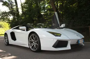 Lamborghini Aventador Roadster - Prova su strada e in pista 2014 - 169