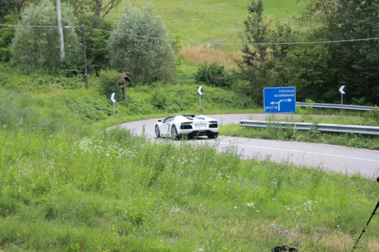 Lamborghini Aventador Roadster - Prova su strada e in pista 2014 - 30