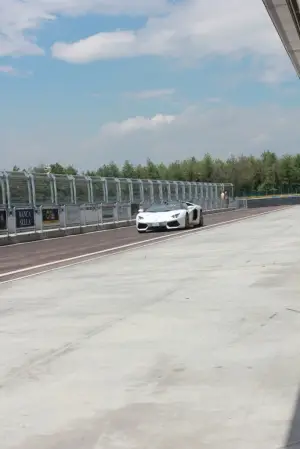 Lamborghini Aventador Roadster - Prova su strada e in pista 2014