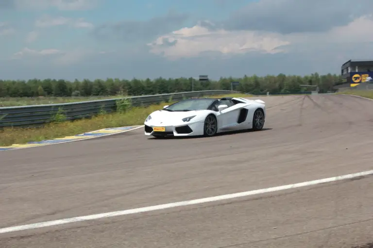 Lamborghini Aventador Roadster - Prova su strada e in pista 2014 - 84
