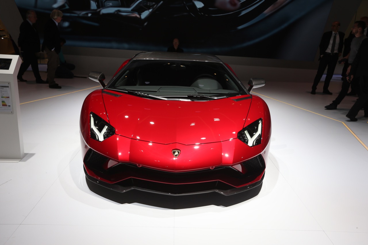 Lamborghini Aventador S (foto live) - Salone di Ginevra 2018