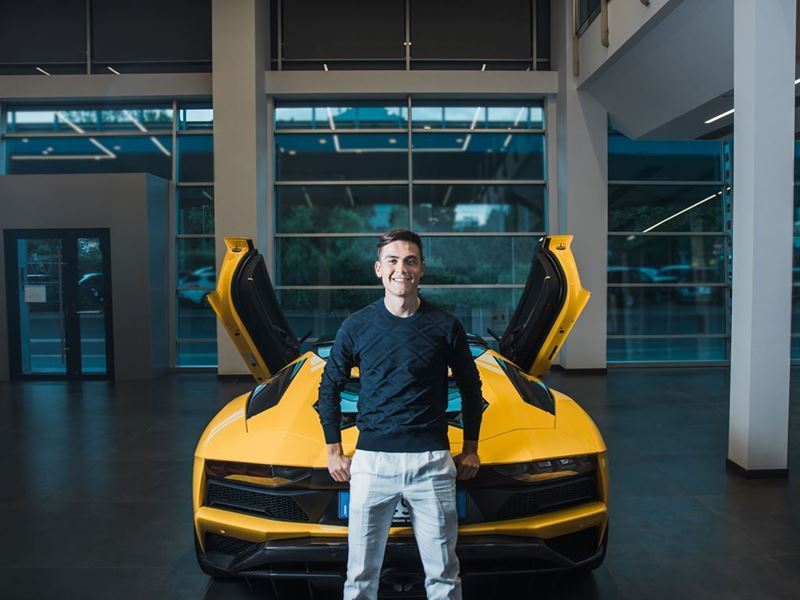 Lamborghini Aventador S Roadster - Paulo Dybala