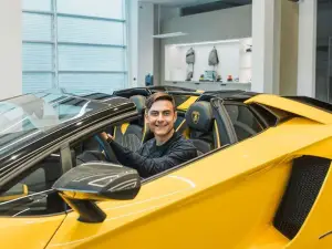 Lamborghini Aventador S Roadster - Paulo Dybala