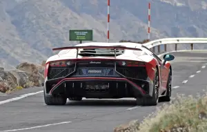 Lamborghini Aventador SuperVeloce - Foto spia (febbraio 2015)