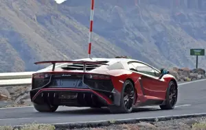 Lamborghini Aventador SuperVeloce - Foto spia (febbraio 2015)