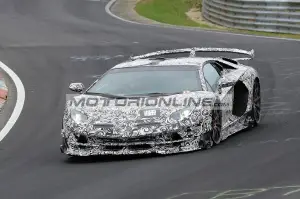 Lamborghini Aventador SV J foto spia 19-4-2018 - 8