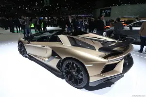 Lamborghini Aventador SVJ Roadster Foto Live - Salone di Ginevra 2019