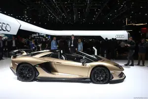 Lamborghini Aventador SVJ Roadster Foto Live - Salone di Ginevra 2019