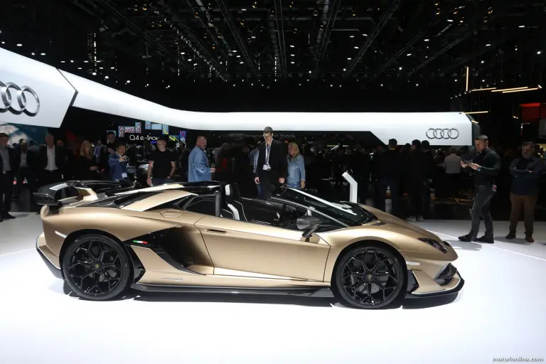Lamborghini Aventador SVJ Roadster Foto Live - Salone di Ginevra 2019 - 6