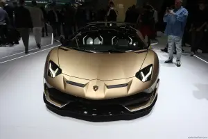 Lamborghini Aventador SVJ Roadster Foto Live - Salone di Ginevra 2019