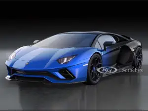 Lamborghini Aventador Ultimae NFT asta - Foto - 4