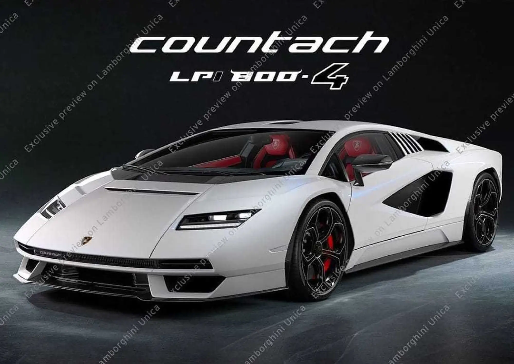 Lamborghini Countach 2021 - Teaser - 9