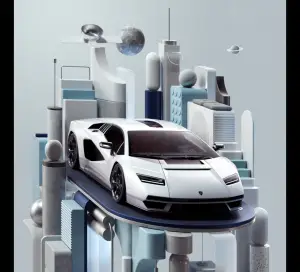 Lamborghini Countach LPI 800-4 - Poster