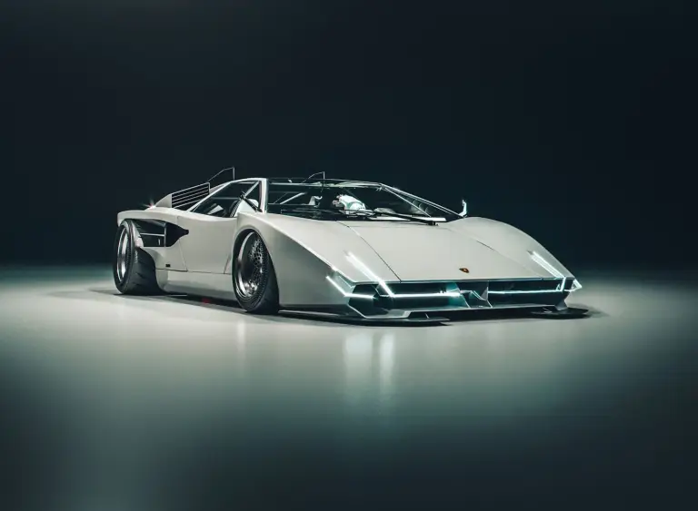 Lamborghini Countach moderna 2020 - Rendering - 1
