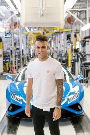 Lamborghini e Lautaro Martinez - Foto