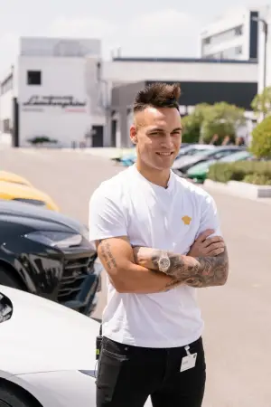 Lamborghini e Lautaro Martinez - Foto