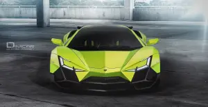 Lamborghini Forsennato - Rendering by Dmitry Lazarev