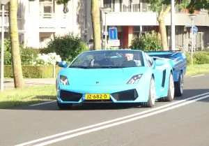 Lamborghini Gallardo con rimorchio