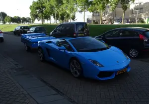 Lamborghini Gallardo con rimorchio