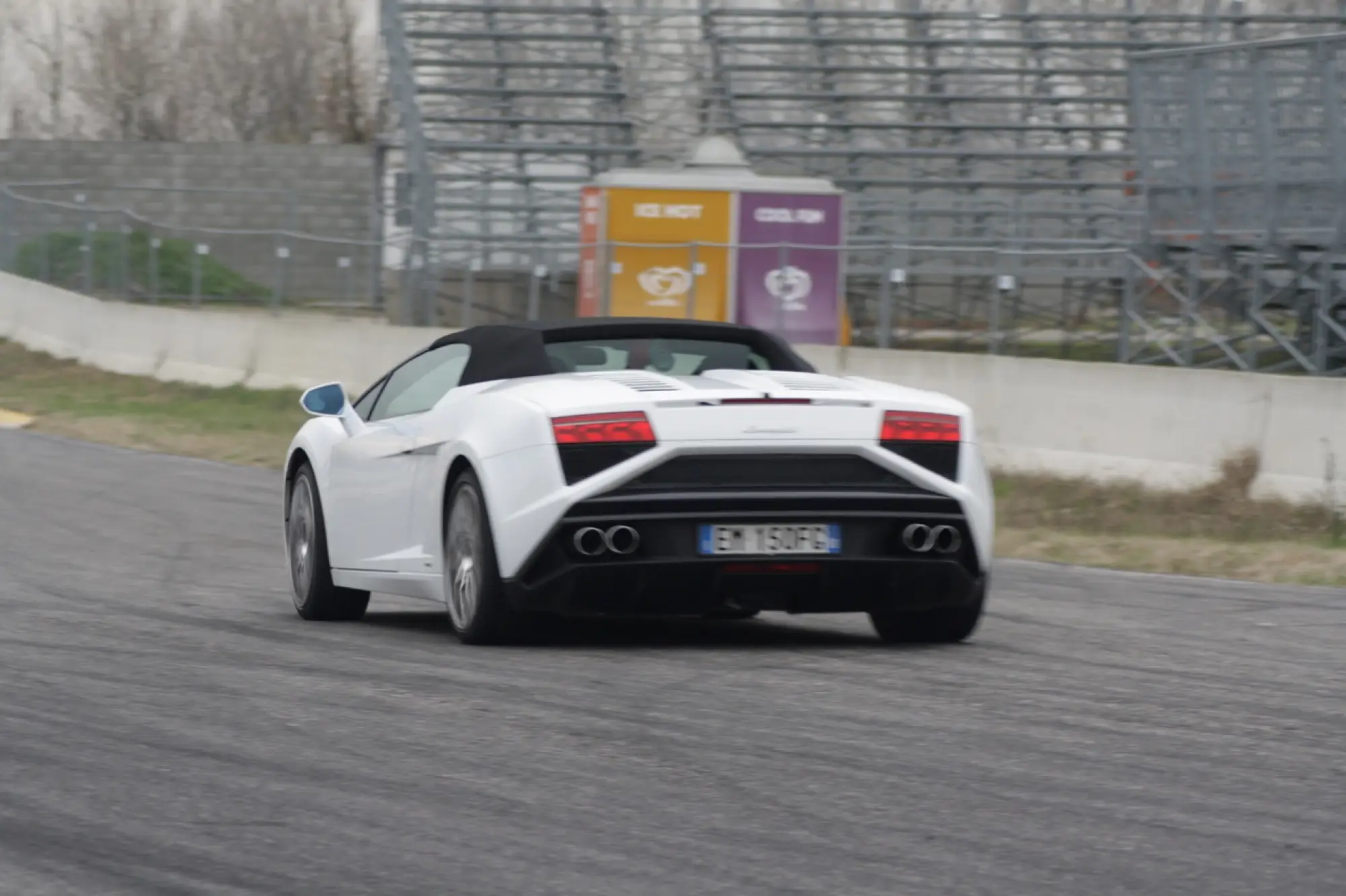 Lamborghini Gallardo LP560-4 Spyder MY2013 - Test Drive 2012 - 91