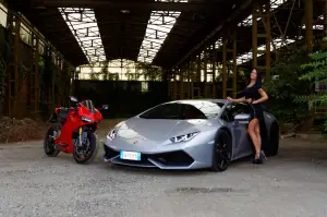 Lamborghini Huracan e Andreea Rusz - 37